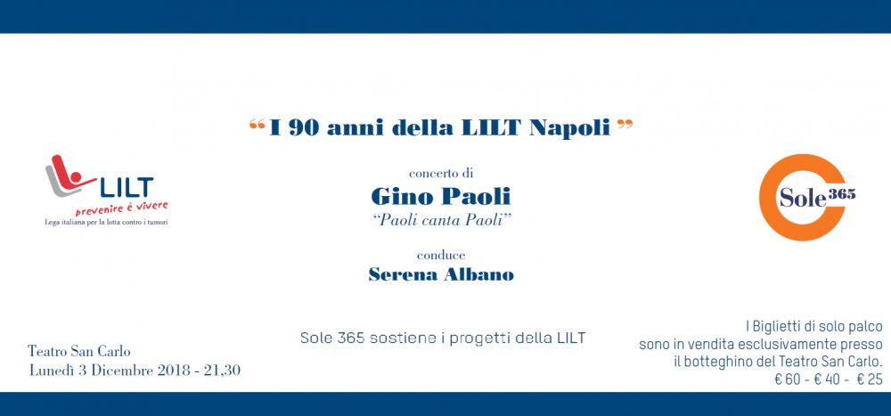 I 90 anni della LILT Napoli