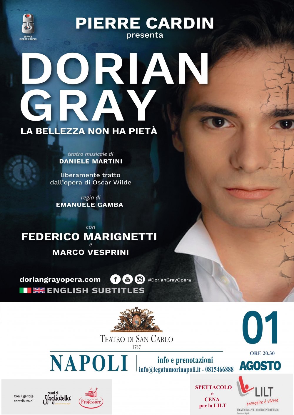 Dorian Gray la bellezza non ha pietà