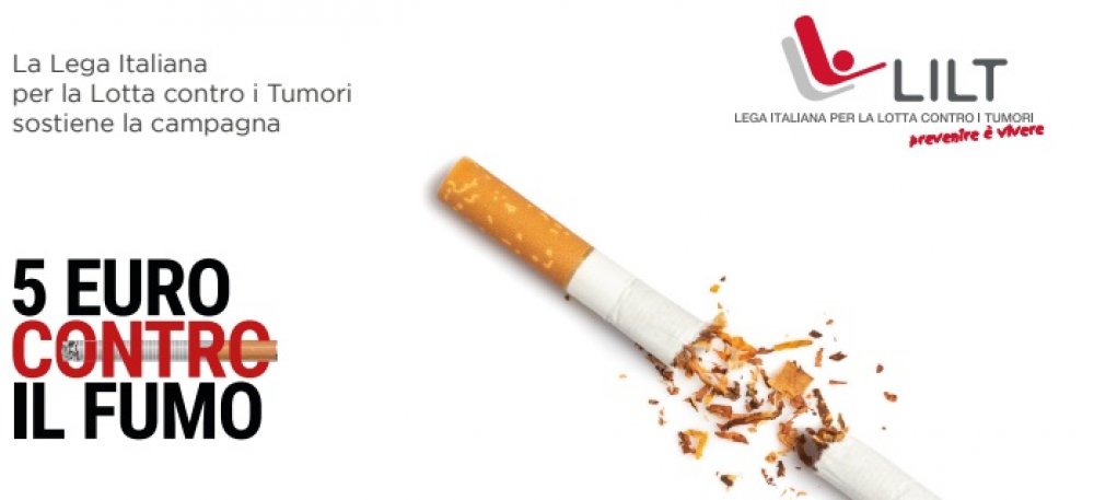5 EURO CONTRO IL FUMO