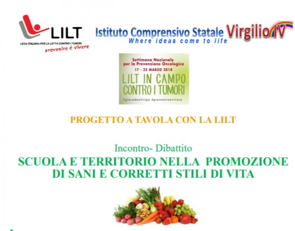 A tavola con la LILT